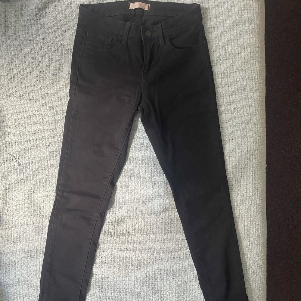 Uniqlo 24x33 Black Jeans Long